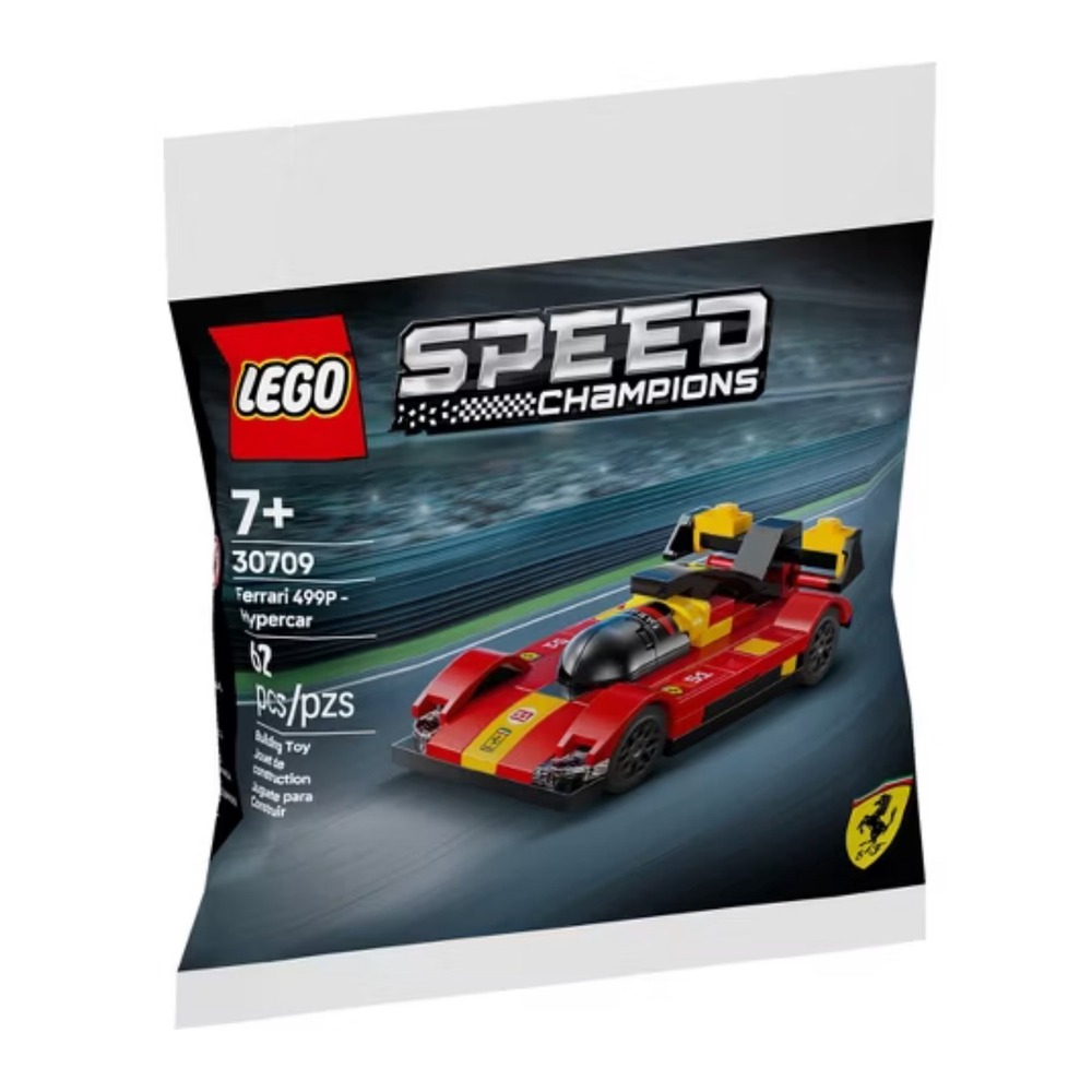 LEGO Speed Champions 30709 Ferrari 499P Hypercar Building Toy Set New In Bag